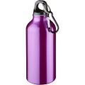 Oregon 400 ml Aluminium Trinkflasche mit Karabinerhaken, Lila