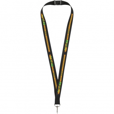 Logotrade Geschäftsgeschenke das Foto: Lago Lanyard mit Sicherheitsverschluss