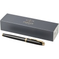 Parker IM Tintenroller, Massiv schwarz / gold