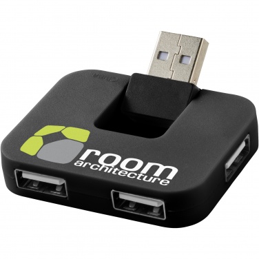 Logotrade Werbeartikel das Foto: Gaia USB Hub mit 4 Anschlüssen