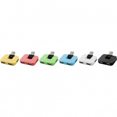 Logotrade Geschäftsgeschenke das Foto: Gaia USB Hub mit 4 Anschlüssen