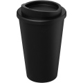 Americano® 350 ml Isolierbecher, Durchgehend schwarz