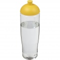 H2O Active® Tempo 700 ml Sportflasche mit Stülpdeckel, Transparent / Gelb