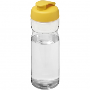 Logotrade Firmengeschenke das Foto: H2O Active® Base 650 ml Sportflasche mit Klappdeckel