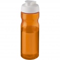 H2O Active® Base 650 ml Sportflasche mit Klappdeckel, Orange / Weiß