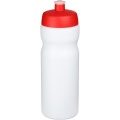 Baseline® Plus 650 ml Sportflasche, Weiß / Rot