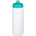 Baseline® Plus 650 ml Sportflasche, Weiß / Aqua