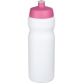 Baseline® Plus 650 ml Sportflasche, Weiß / Rosa