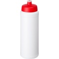 Baseline® Plus 750 ml Flasche mit Sportdeckel, Weiß / Rot