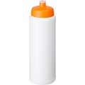 Baseline® Plus 750 ml Flasche mit Sportdeckel, Weiß / Orange