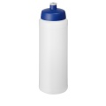 Baseline® Plus 750 ml Flasche mit Sportdeckel, Transparent / Blau