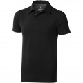 Markham Stretch Poloshirt für Herren, Durchgehend schwarz