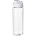 H2O Active® Vibe 850 ml Sportflasche mit Klappdeckel, Transparent / Weiß