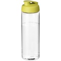 H2O Active® Vibe 850 ml Sportflasche mit Klappdeckel, Transparent / Limettengrün