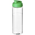 H2O Active® Vibe 850 ml Sportflasche mit Klappdeckel, Transparent / Grün