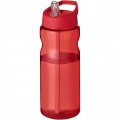 H2O Active® Eco Base 650 ml Sportflasche mit Ausgussdeckel, Rot / Rot