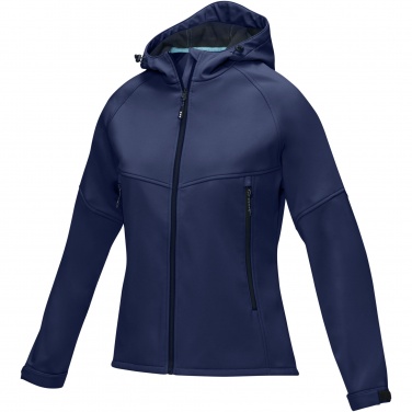 Logotrade Werbegeschenke das Foto: Coltan Softshelljacke aus recyceltem Material für Damen