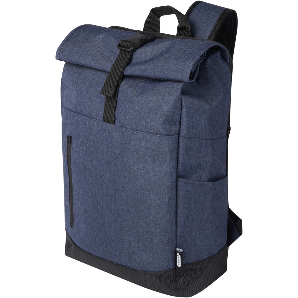 Logotrade Werbeartikel das Foto: Hoss 15,6" Rolltop Laptop-Rucksack 12L