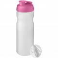 Baseline Plus 650 ml Shakerflasche, Magenta / Mattklar