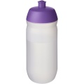 HydroFlex™ Clear 500 ml Squeezy Sportflasche, Lila / Matt klar