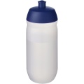 HydroFlex™ Clear 500 ml Squeezy Sportflasche, Blau / Mattklar