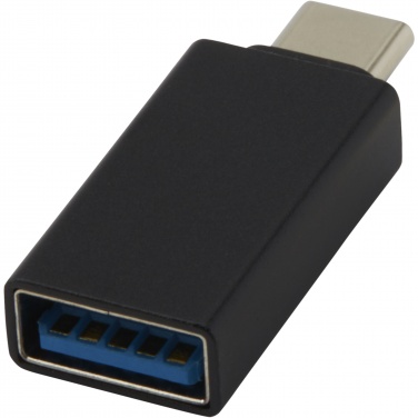 Logotrade Firmengeschenke das Foto: ADAPT USB C auf USB A 3.0 Adapter aus Aluminium