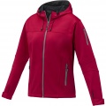 Match Softshelljacke für Damen, Rot