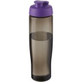 H2O Active® Eco Tempo 700 ml Sportflasche mit Klappdeckel, Lila / Anthrazit