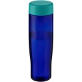 H2O Active® Eco Tempo 700 ml Wasserflasche mit Drehdeckel, Aqua / Blau