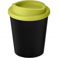 Americano® Espresso Eco 250 ml recycelter Isolierbecher , Tiefschwarz / Limettengrün