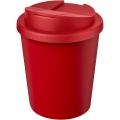 Americano® Espresso Eco 250 ml recycelter Isolierbecher mit auslaufsicherem Deckel , Rot