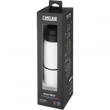 Logotrade Werbegeschenke das Foto: CamelBak®  500 ml vakuumisolierte Edelstahlflasche und 350 ml Becher