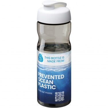 Logotrade Werbegeschenke das Foto: H2O Active® Eco Base 650 ml Sportflasche mit Klappdeckel