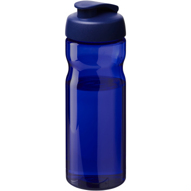 Logotrade Firmengeschenke das Foto: H2O Active® Eco Base 650 ml Sportflasche mit Klappdeckel