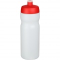 Baseline® Plus 650 ml Sportflasche, Rot / Transparentweiß