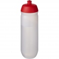 HydroFlex™ 750 ml Squeezy Sportflasche, Rot / Transparentweiß