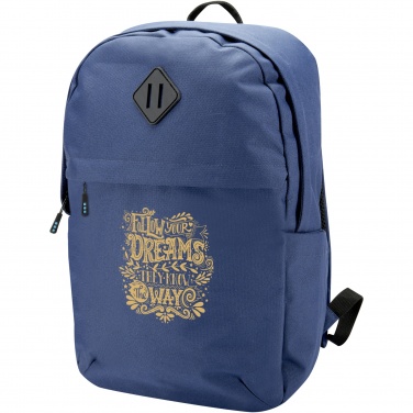 Logotrade Firmengeschenke das Foto: REPREVE® Our Ocean™ Commuter 15" GRS RPET Laptop Rucksack 19L