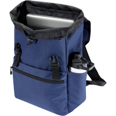 Logotrade Werbegeschenke das Foto: REPREVE® Our Ocean™ 15" GRS RPET Laptoprucksack 19L