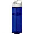 H2O Active® Eco Vibe 850 ml Sportflasche mit Ausgussdeckel , Blau / Weiß