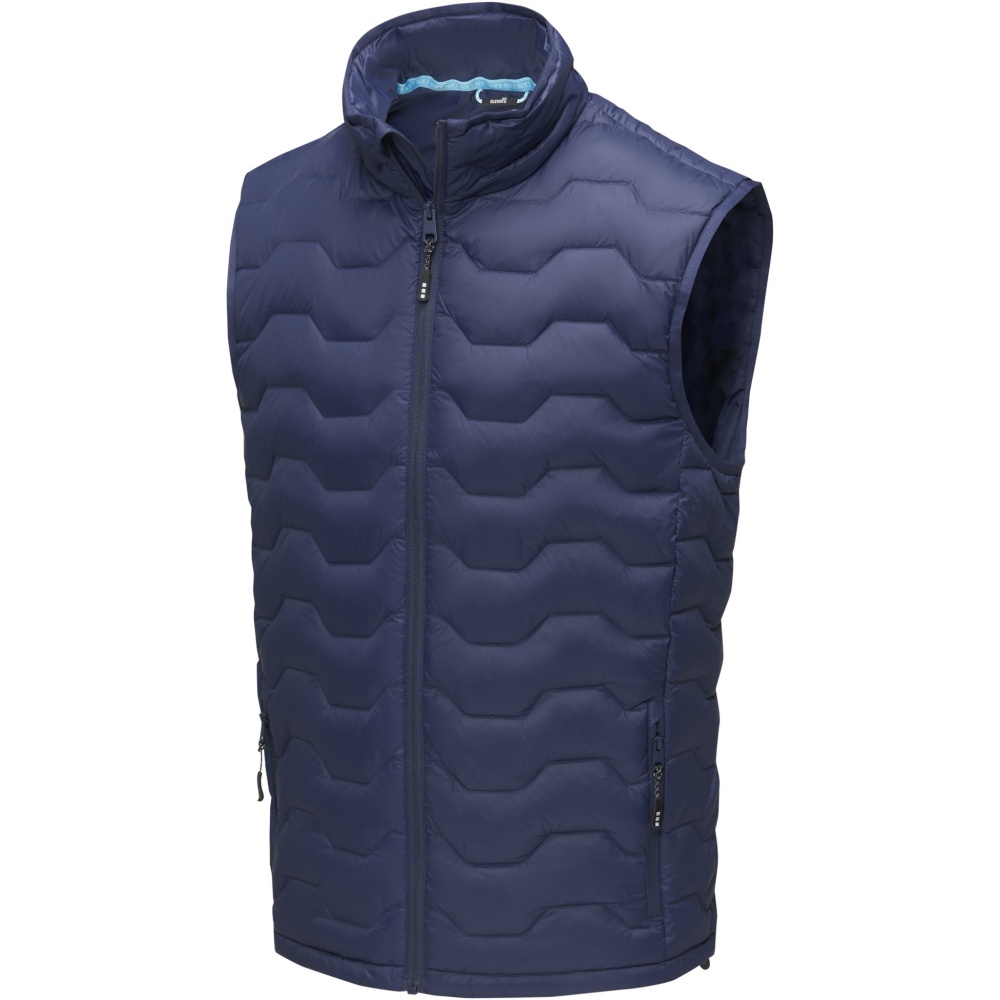 Logotrade Werbegeschenke das Foto: Epidote GRS isolierter Daunen-Bodywarmer aus recyceltem Material für Herren