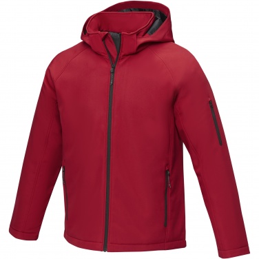 Logotrade Logogeschenke das Foto: Notus wattierte Softshell Herrenjacke