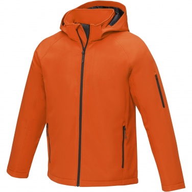 Logotrade Werbeartikel das Foto: Notus wattierte Softshell Herrenjacke