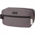 Joey Kosmetiktasche aus GRS recyceltem Canvas 3,5 L, Grau