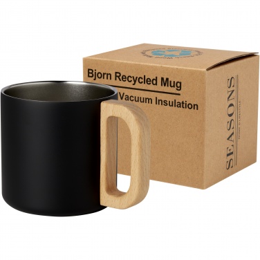 : Bjorn RCS-zertifizierter Becher aus recyceltem Edelstahl mit Kupfer-Vakuumisolierung, 360 ml