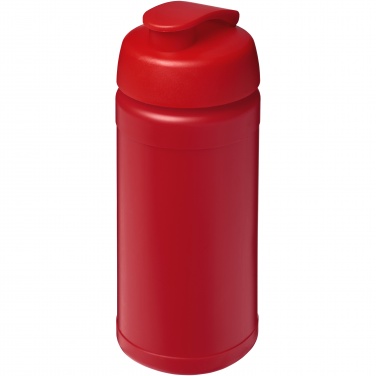 : Baseline 500 ml recycelte Sportflasche mit Klappdeckel