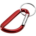 Timor RCS Karabiner Schlüsselanhänger aus recyceltem Aluminium , Rot