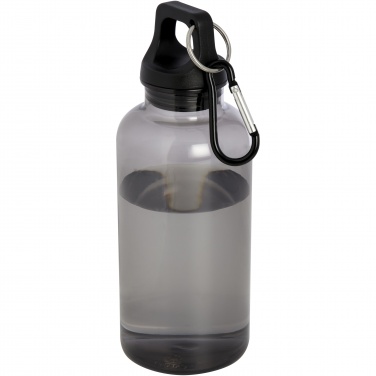 : Oregon 400 ml RCS-zertifizierte Trinkflasche aus recyceltem Kunststoff mit Karabiner 