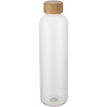 Ziggs 1000 ml Sportflasche aus recyceltem Kunststoff , Transparent klar