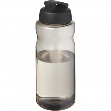 Logotrade Geschäftsgeschenke das Foto: H2O Active® Eco Big Base 1L Sportflasche mit Klappdeckel 