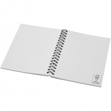 : Desk-Mate® A6 farbiges Notizbuch mit Spiralbindung